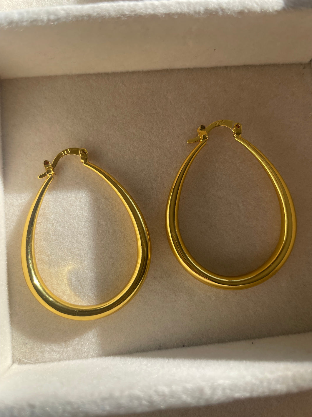 Naughty or Nice Hoop Earrings
