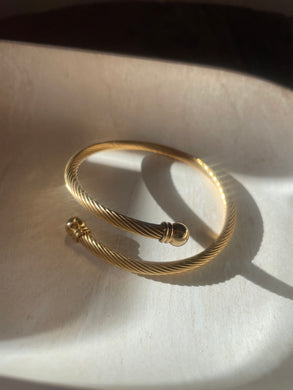 Crossover Cuff Bracelet