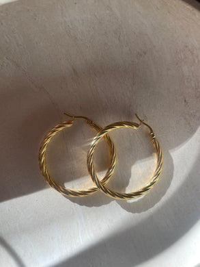 Golden Era Hoop Earrings