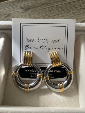 Mix Your Metals Earrings