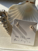 Load image into Gallery viewer, Summer Moon Stud Earrings